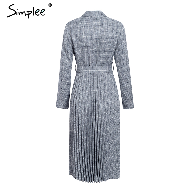 Plaid Dress Ladies Fashionwear