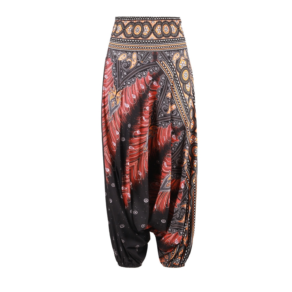 Loose Yoga Pants Harem Printed Pants