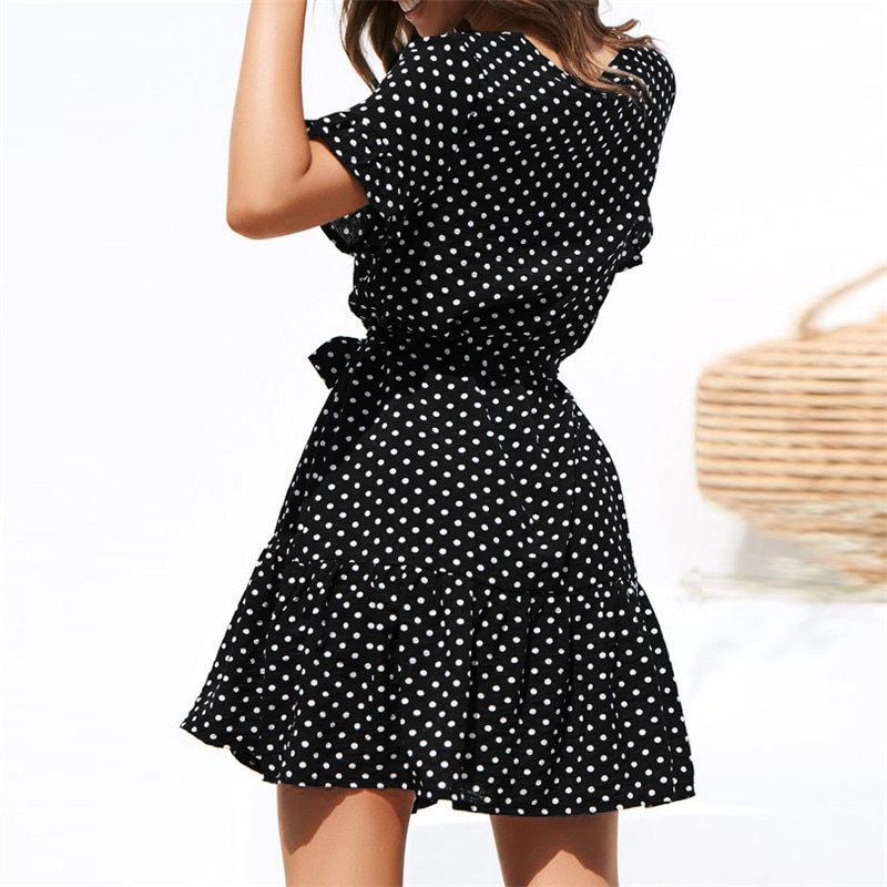 Chiffon Summer Dress Ladies Fashionwear