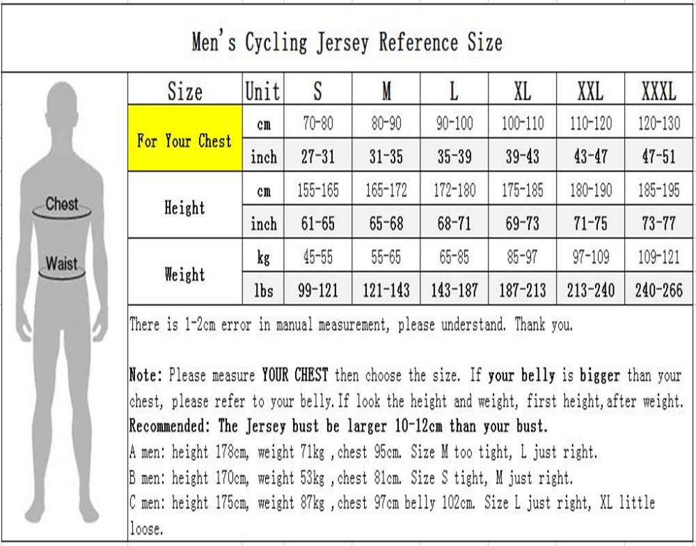 Cycling Jersey Men’s Biking Clothes