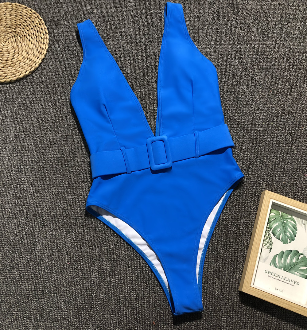 One Piece Bikini With Belt