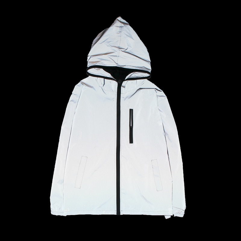 Windbreaker Jacket Reflective Coat