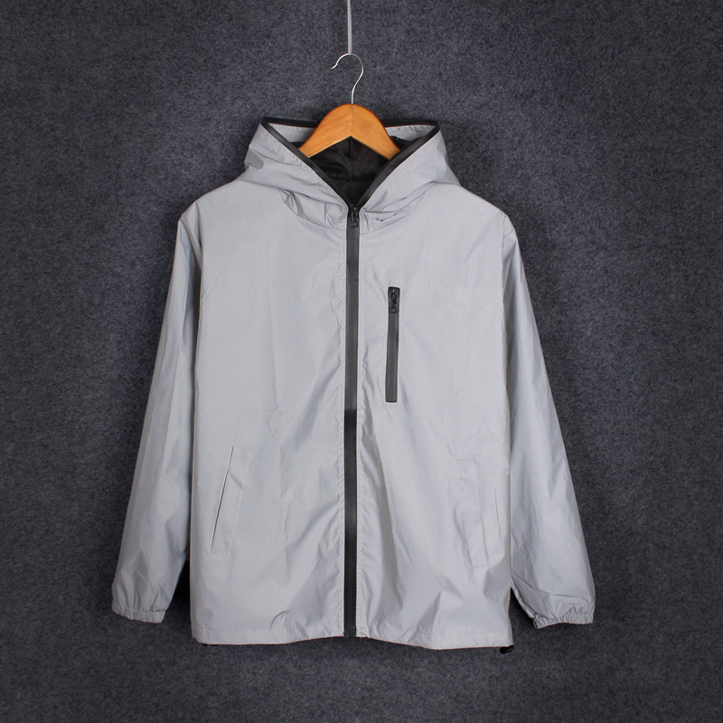 Windbreaker Jacket Reflective Coat