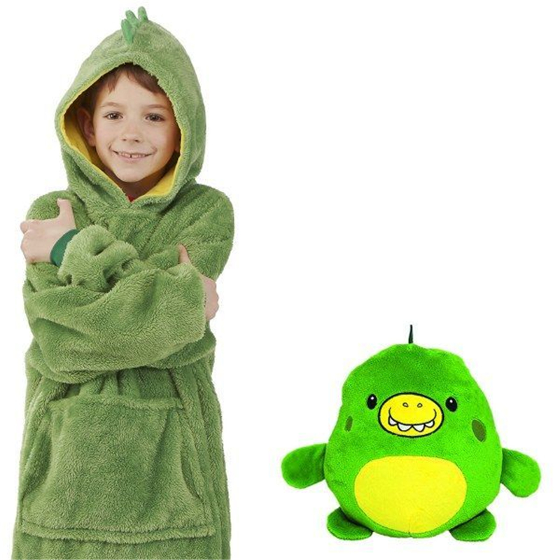 Cute Hoodie Kids Plush Toy