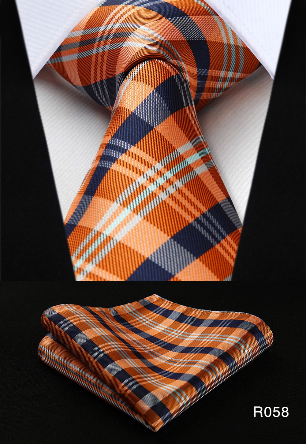 Tie and Pocket Square Set Accessories