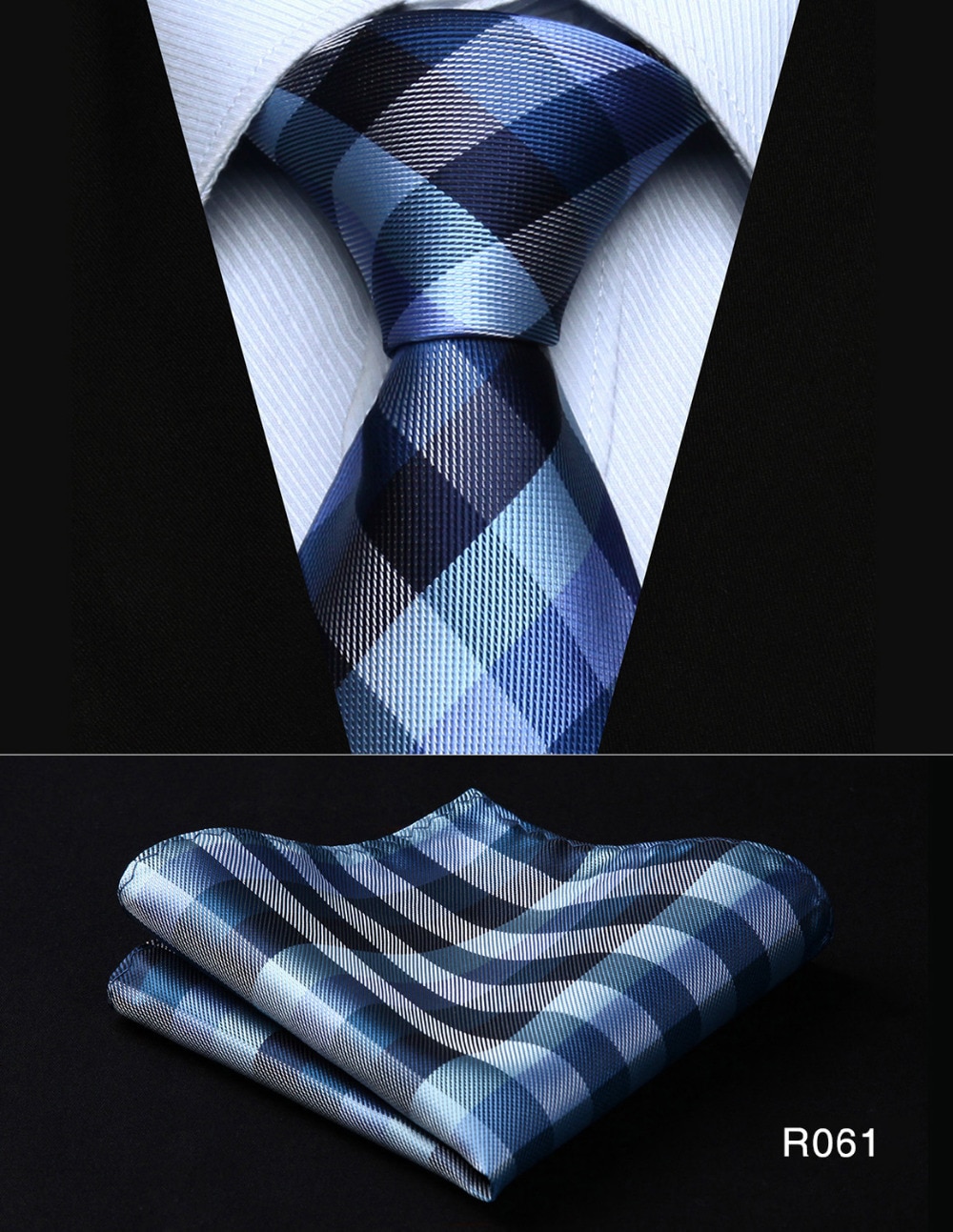 Tie and Pocket Square Set Accessories