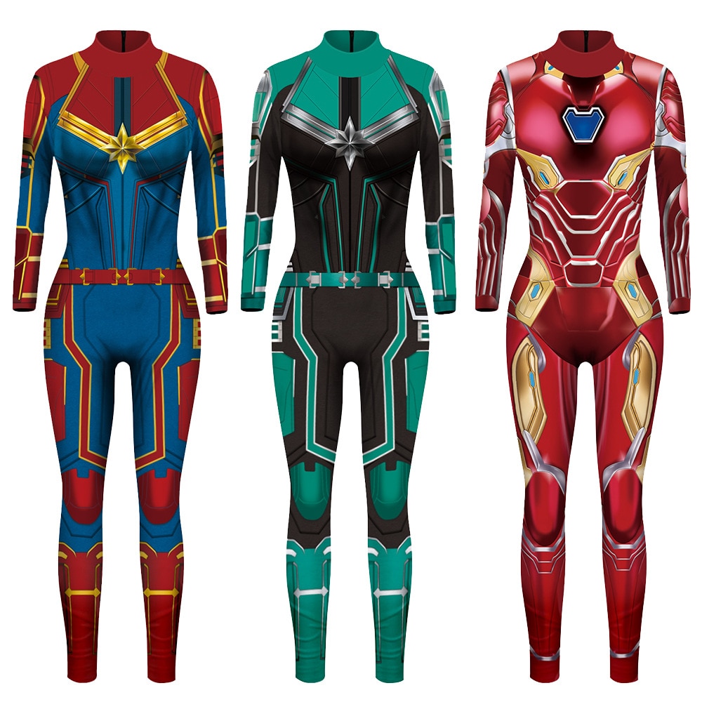 Superhero Costumes For Women Jumpsuit