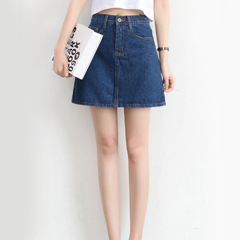 Ladies Denim Skirt Fashionwear