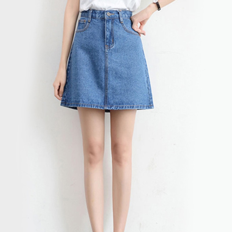 Ladies Denim Skirt Fashionwear