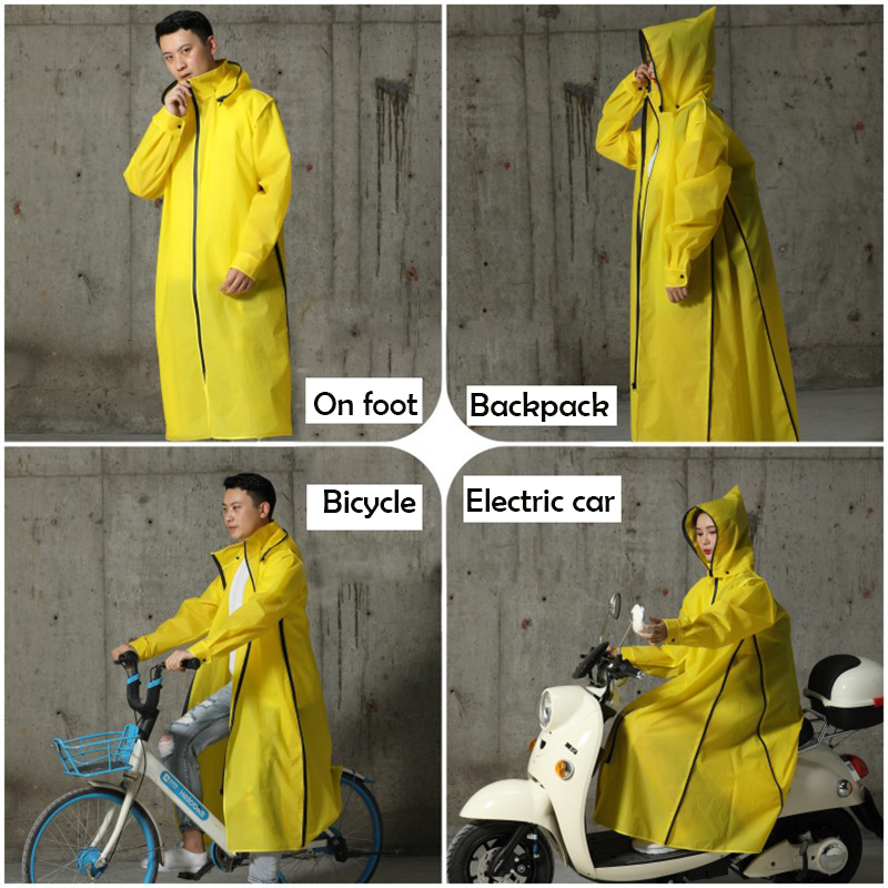 Motorcycle Raincoat Hooded Rain Suit