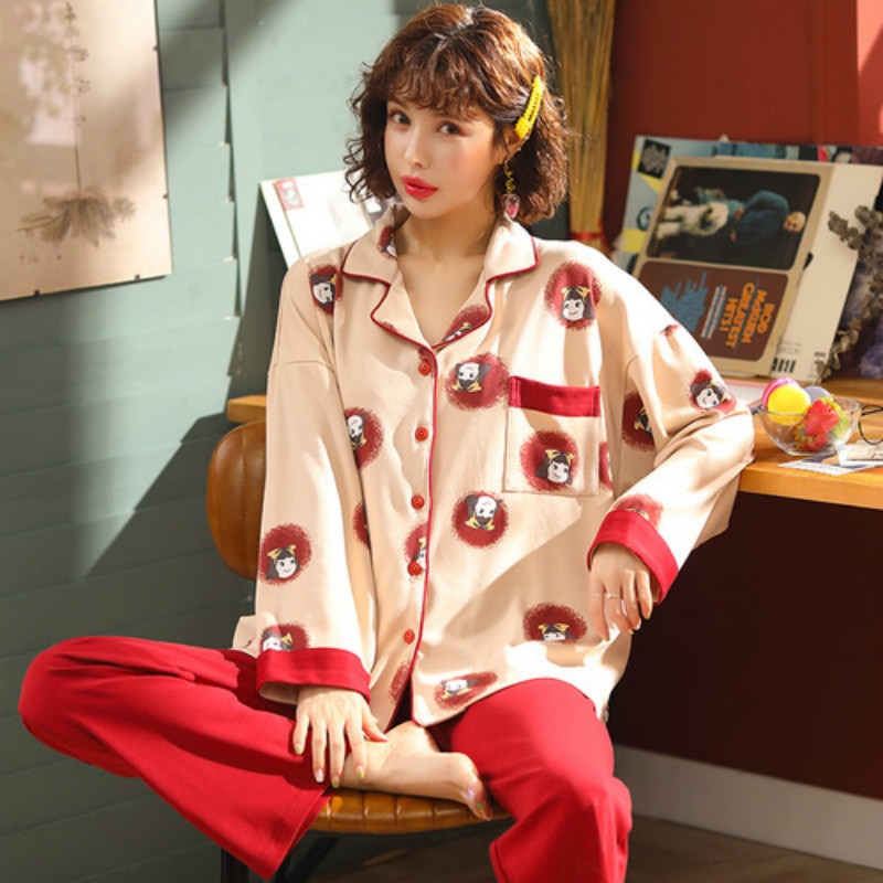 Cotton Sleepwear Ladies Comfortable Pajamas