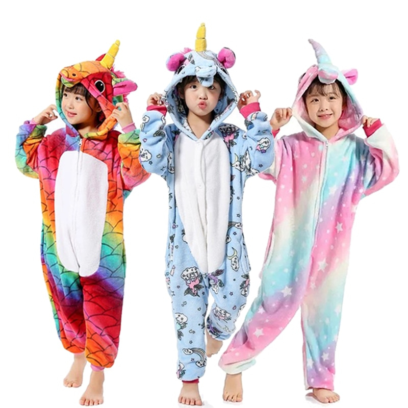 Onesies For Kids Cute Unicorn Pajama