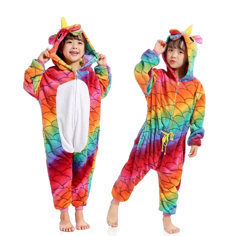 Onesies For Kids Cute Unicorn Pajama