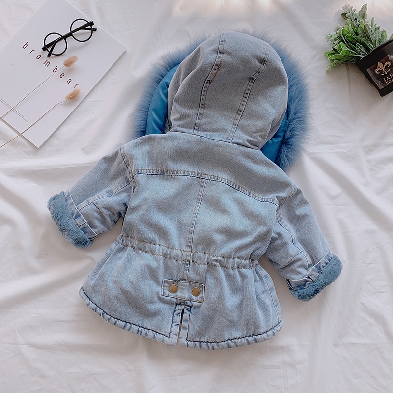 Girls Denim Jacket Kids Outerwear