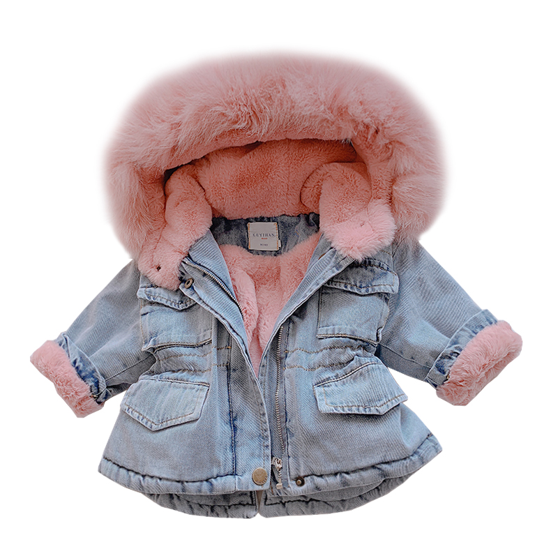 Girls Denim Jacket Kids Outerwear