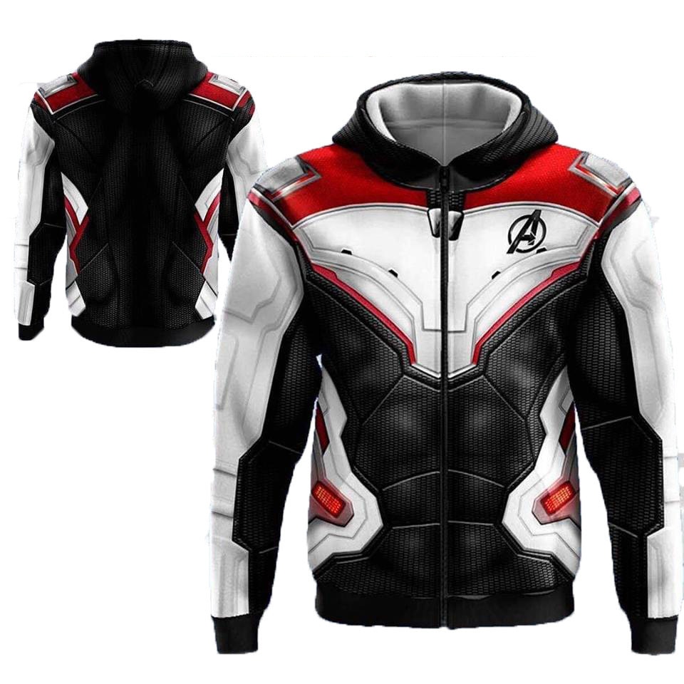 Marvel Hoodie Avengers Costume Jacket