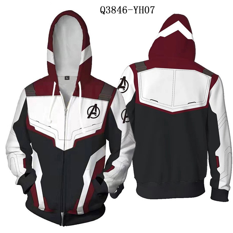 Marvel Hoodie Avengers Costume Jacket