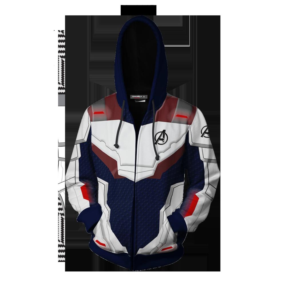 Marvel Hoodie Avengers Costume Jacket