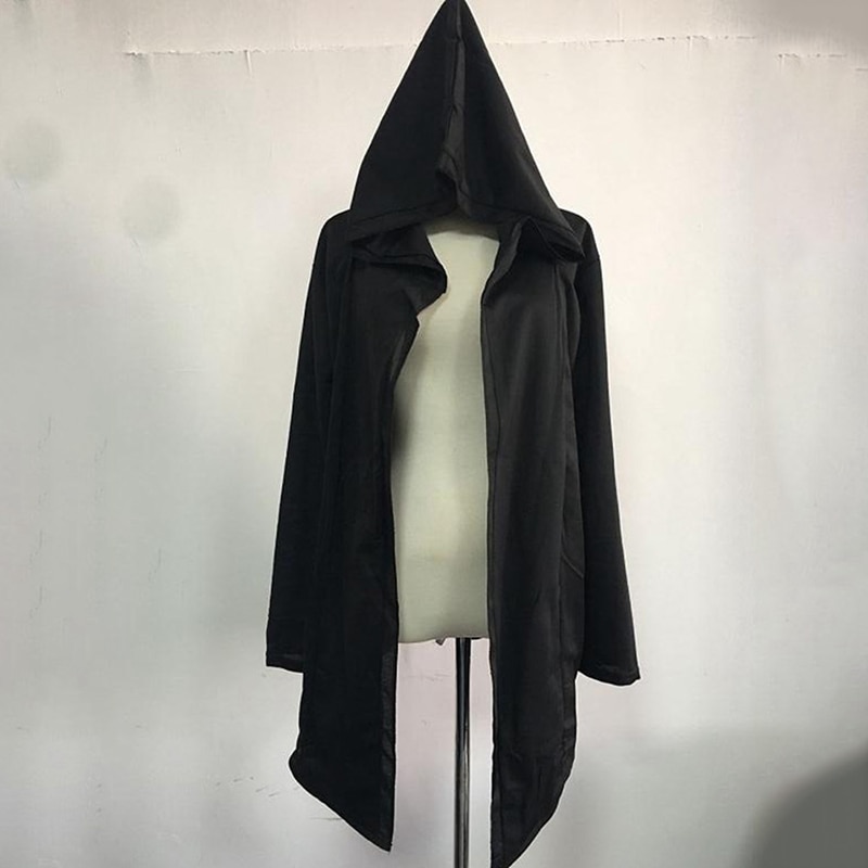 Black Hoodie Men Coat Jacket