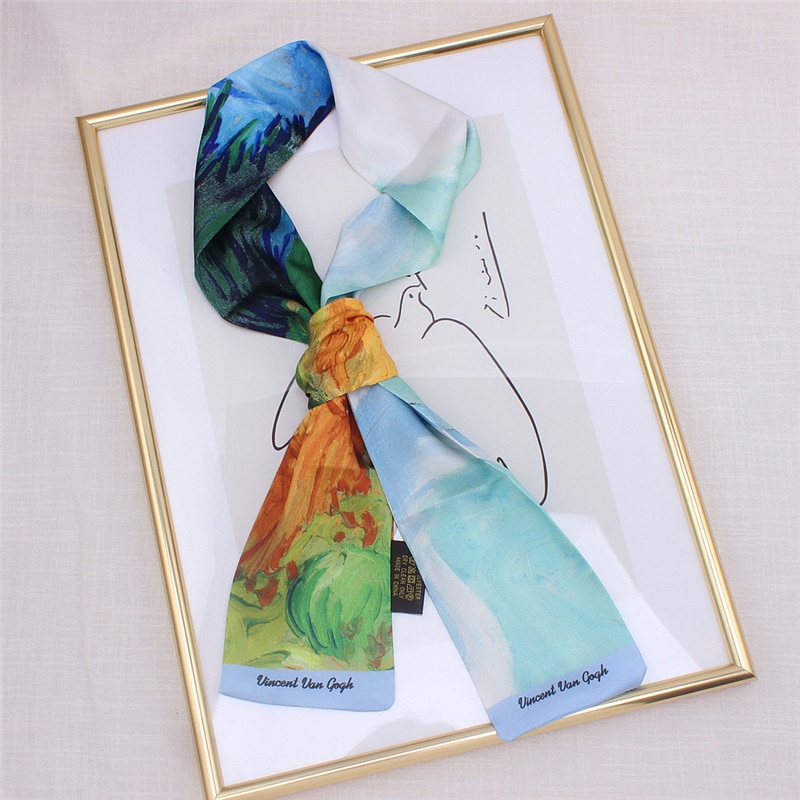 Scarves For Women Silk Neckerchief