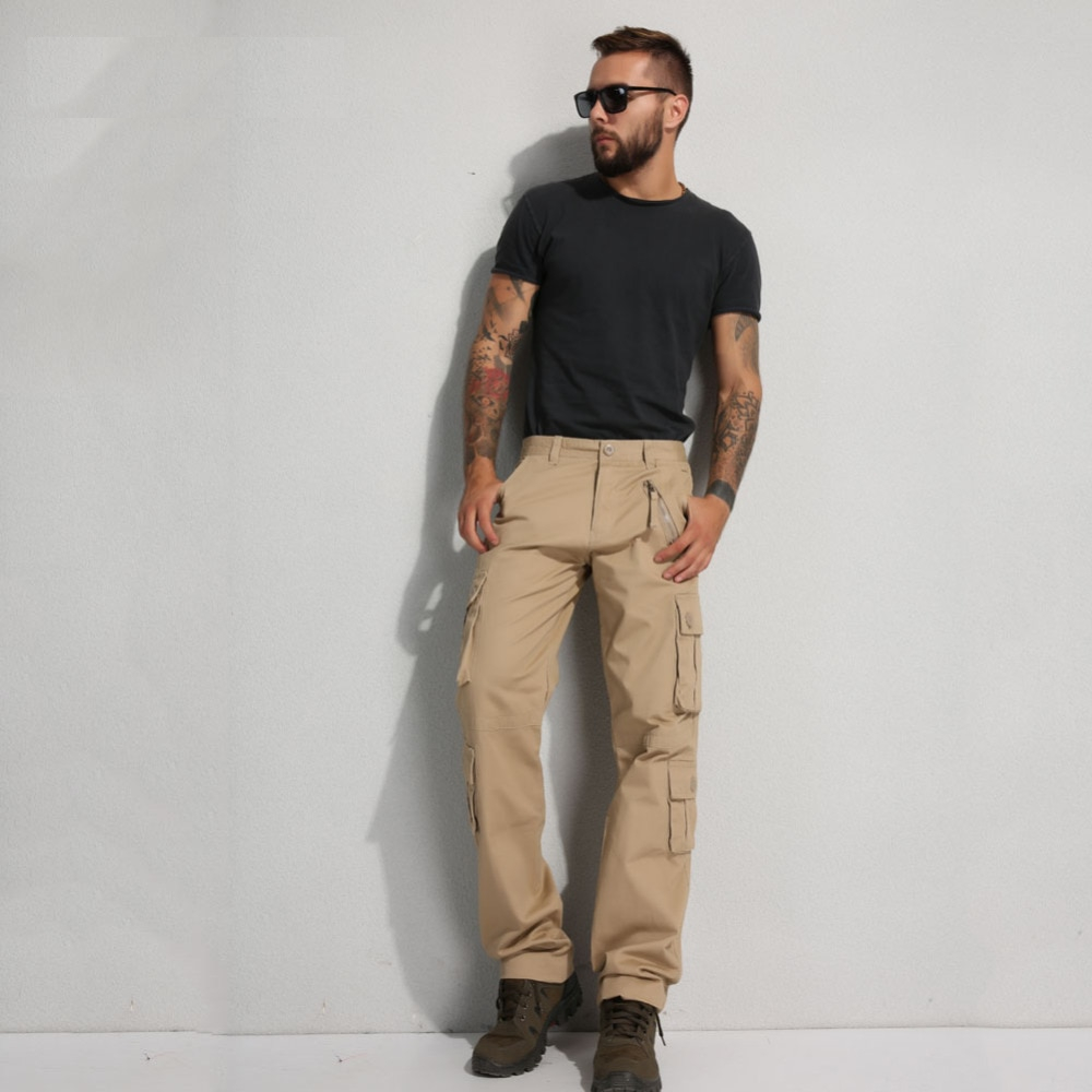 Trekking Pants Men Cargo Trousers