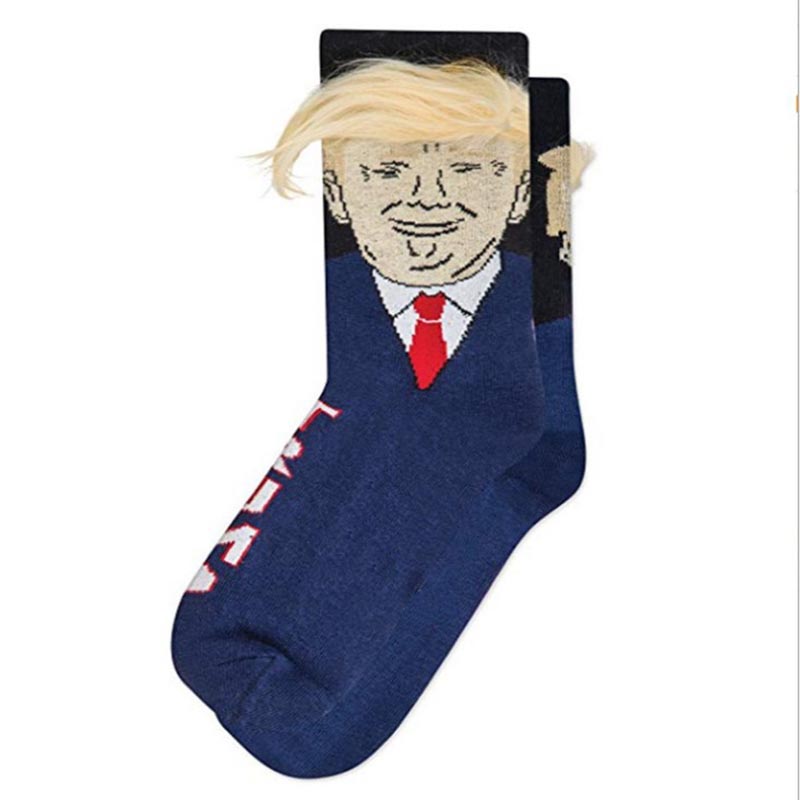 Trump Socks Funny Novelty Foot Warmers