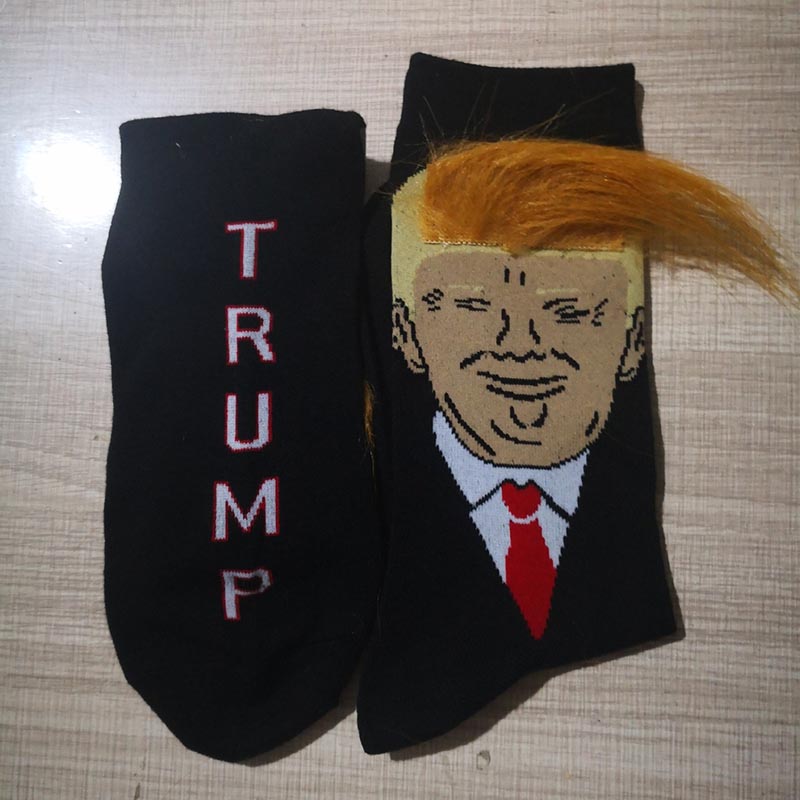 Trump Socks Funny Novelty Foot Warmers