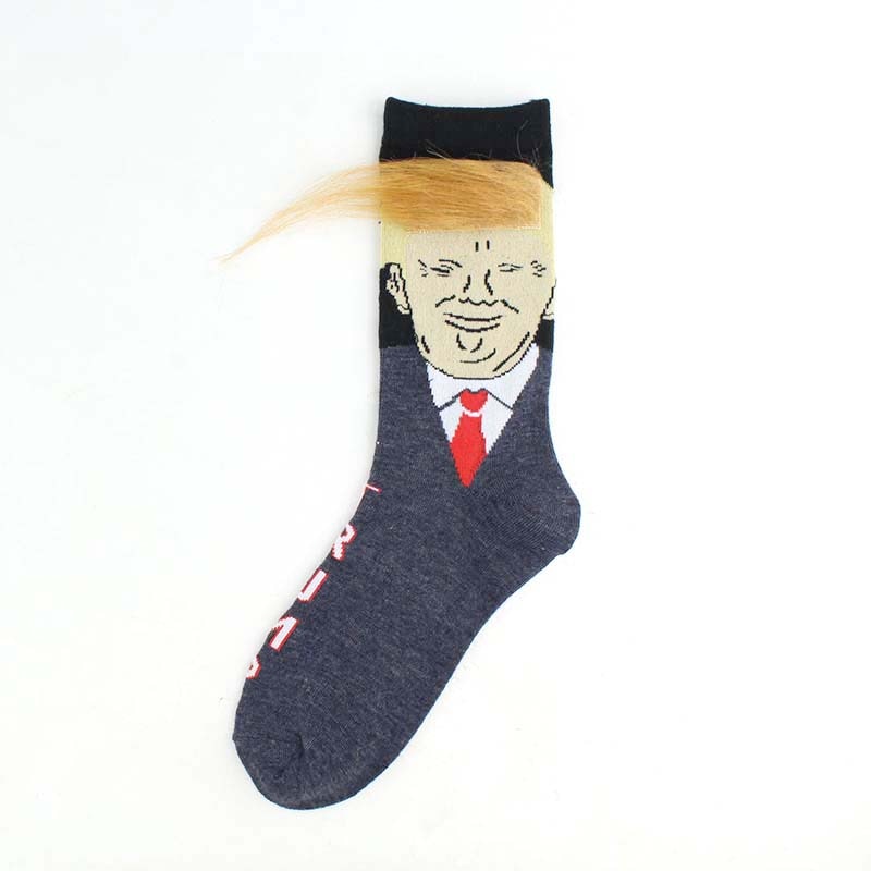 Trump Socks Funny Novelty Foot Warmers