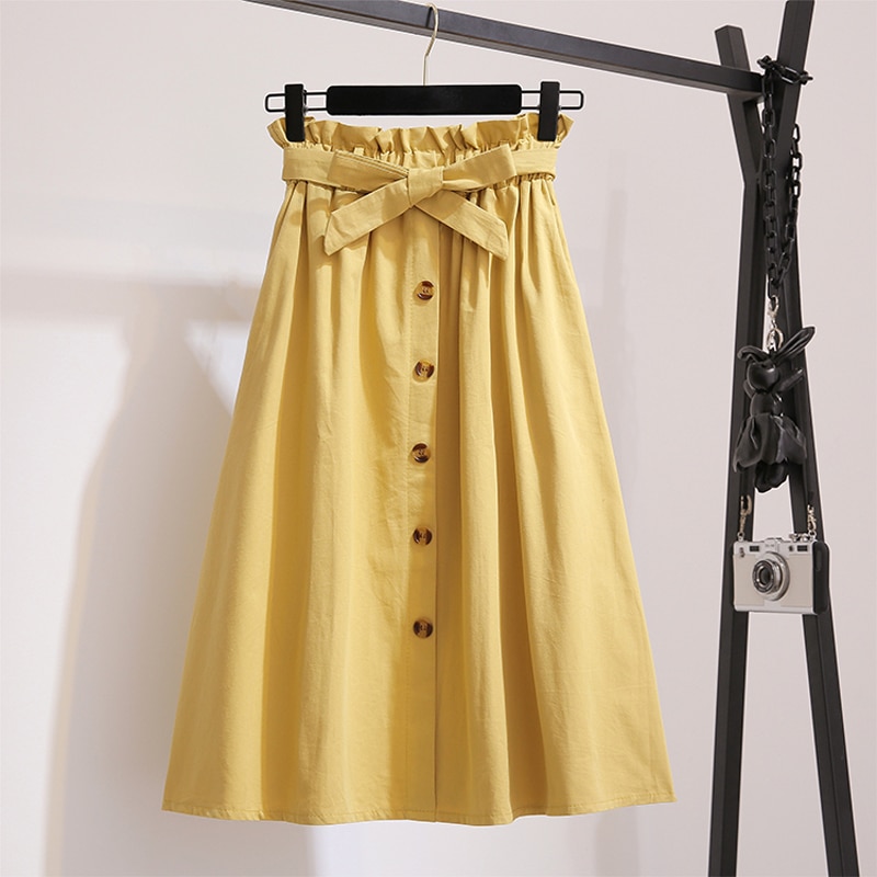 Skirt With Pockets Ladies Fashionwear