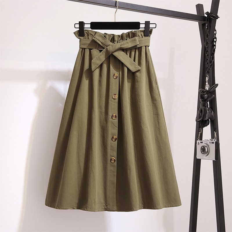 Skirt With Pockets Ladies Fashionwear