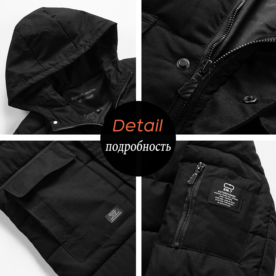 Jacket For Men Hooded Coat