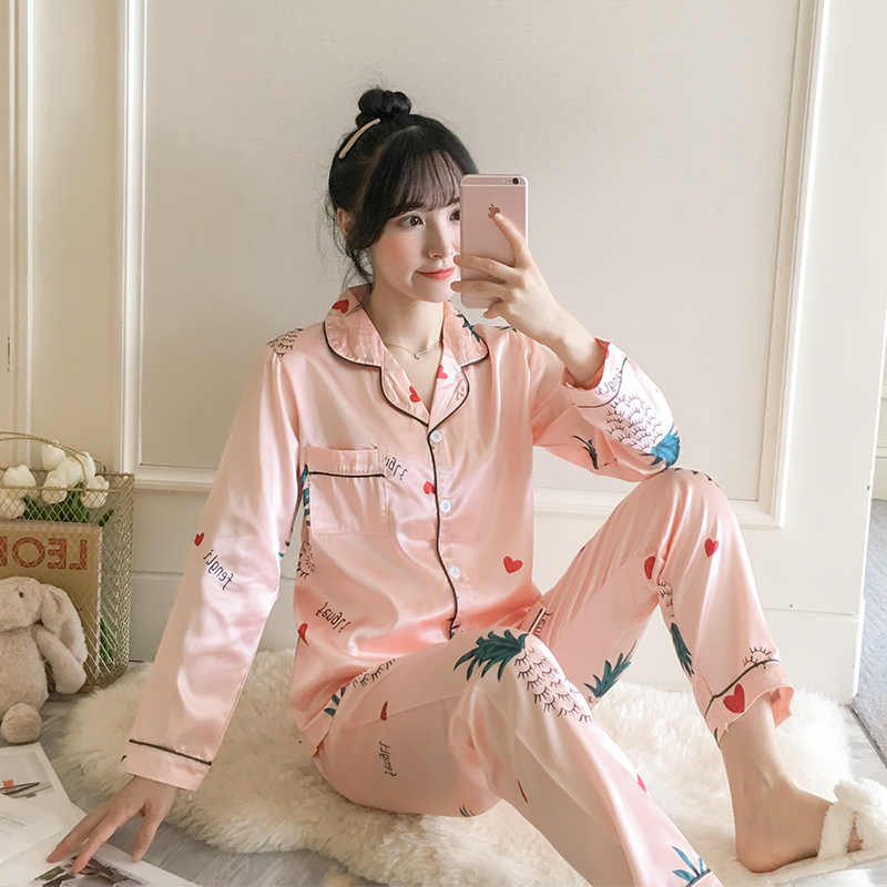 Silk Pajama Set Women’s Sleepwear