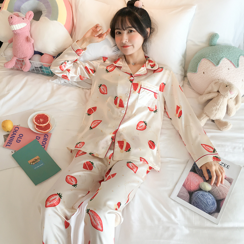 Silk Pajama Set Women’s Sleepwear