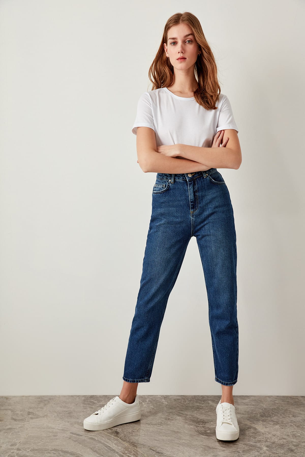 Straight Leg Jeans Ladies Pants