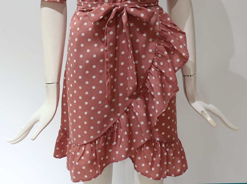 Polka Dot Dress Summer Fashionwear