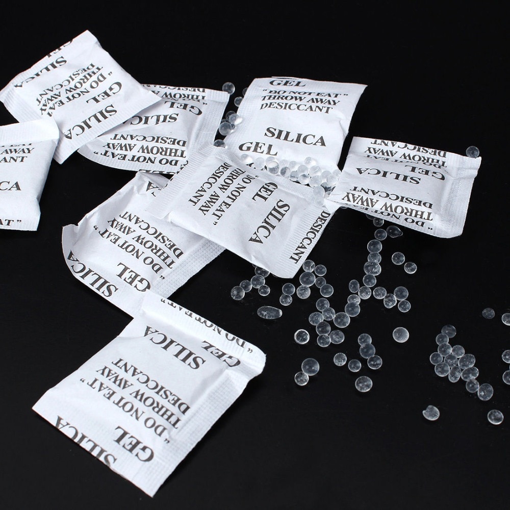 Silica Gel Packets Common Desiccant