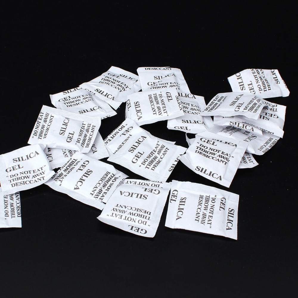 Silica Gel Packets Common Desiccant