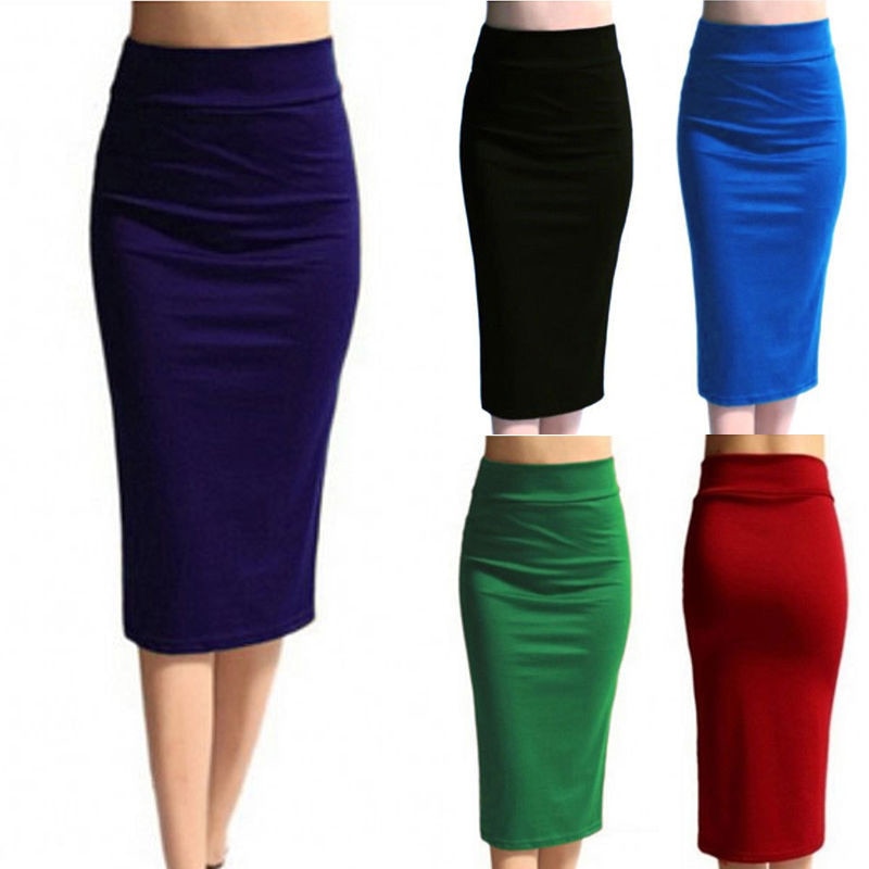 Bodycon Skirt Knee Length