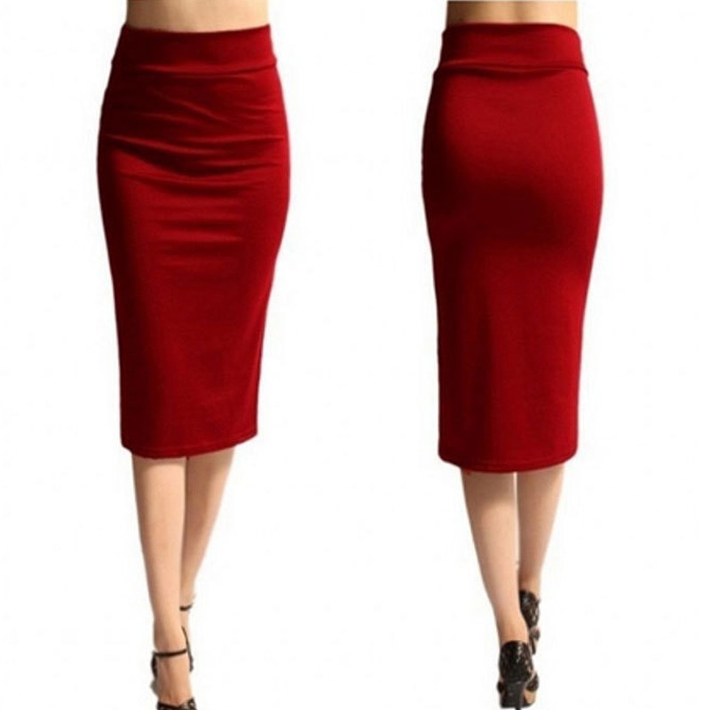 Bodycon Skirt Knee Length