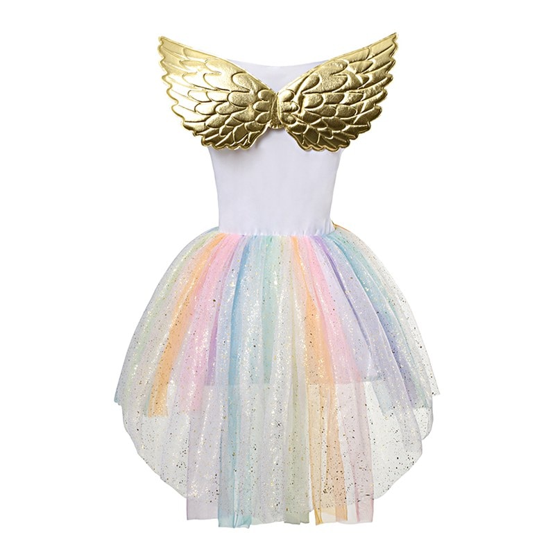 Kids Unicorn Costume Party Dress