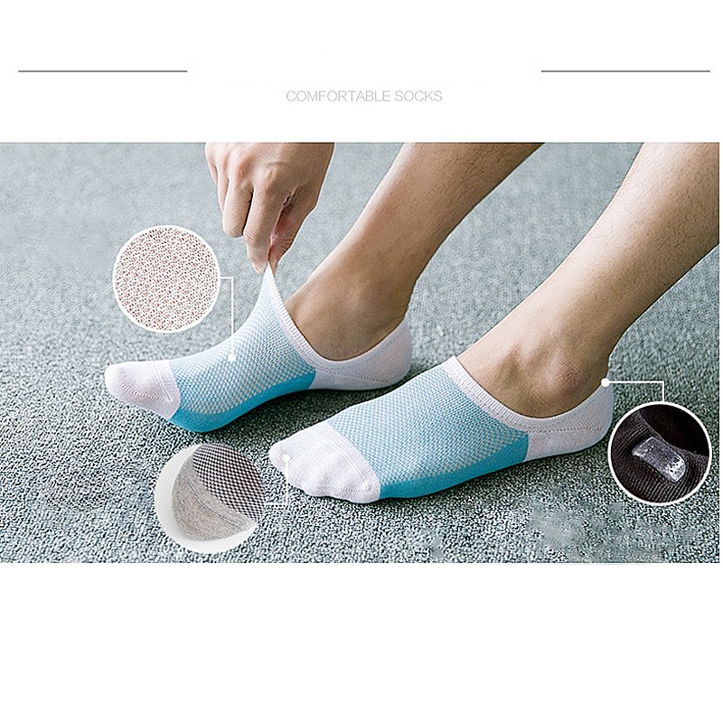 Invisible Socks Non Slip Foot Cover (5 pairs)