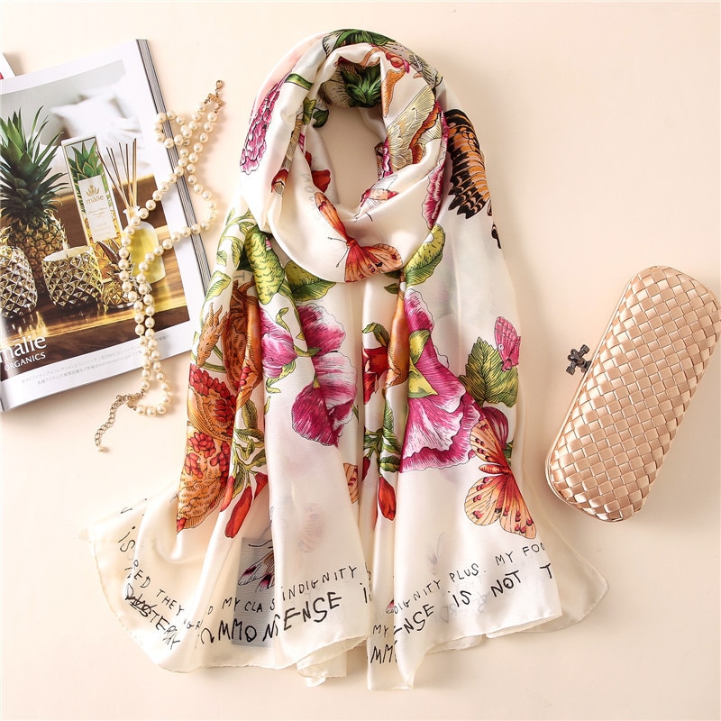 Silk Scarf Ladies Headscarf