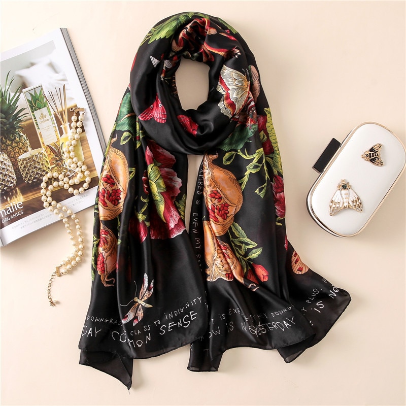 Silk Scarf Ladies Headscarf