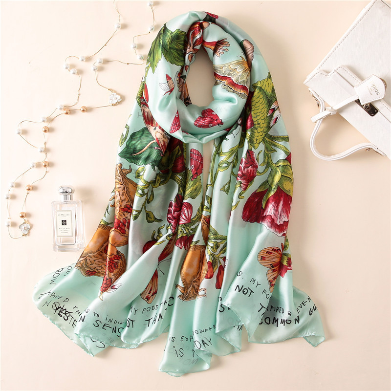 Silk Scarf Ladies Headscarf