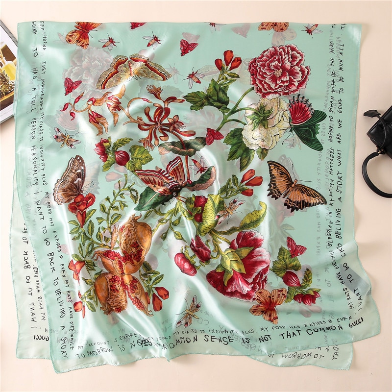 Silk Scarf Ladies Headscarf