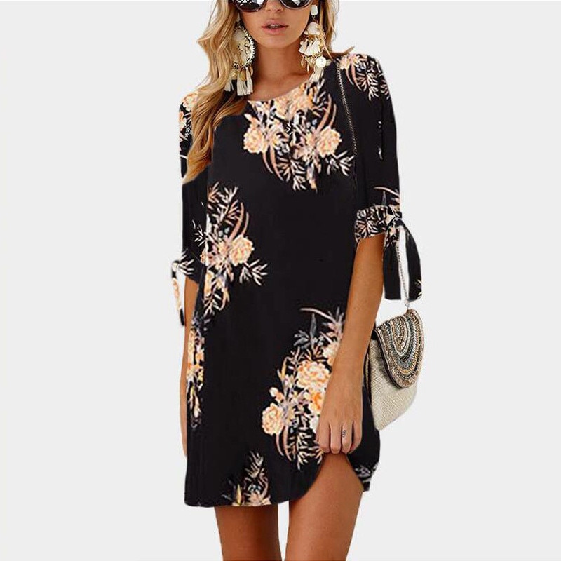 Boho Chic Dresses Floral Summer Wear