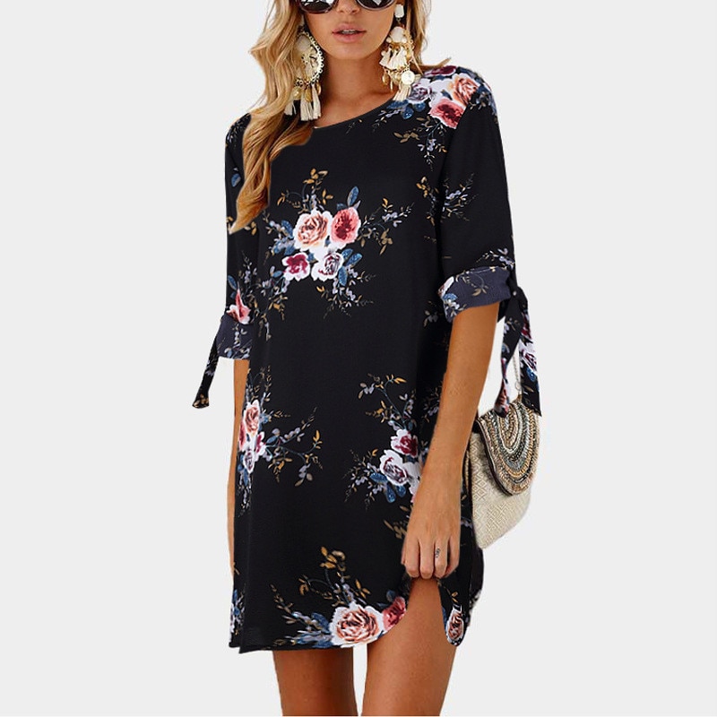 Boho Chic Dresses Floral Summer Wear