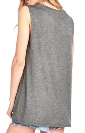 Sleeveless Shirt Women’s Graphic Tee