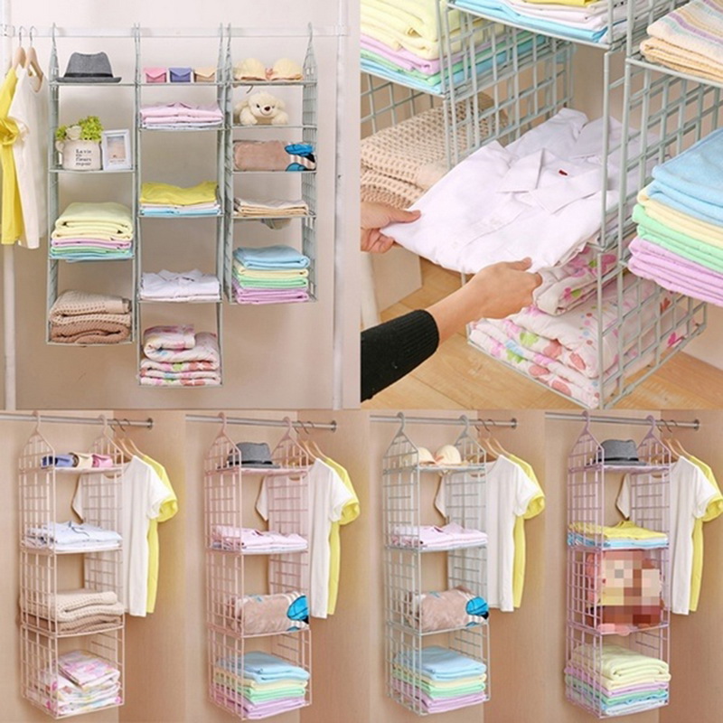 Hanging Shelves Clothes Storage Rack