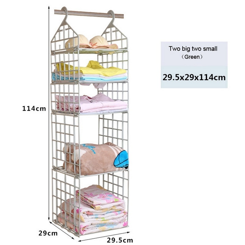 Hanging Shelves Clothes Storage Rack